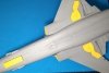 Omask 74853 F-101 Voodoo wheel bay plugs (for Kitty Hawk KH80114, KH80115, KH80116) 1/48